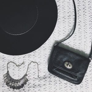 { leather crossbody }